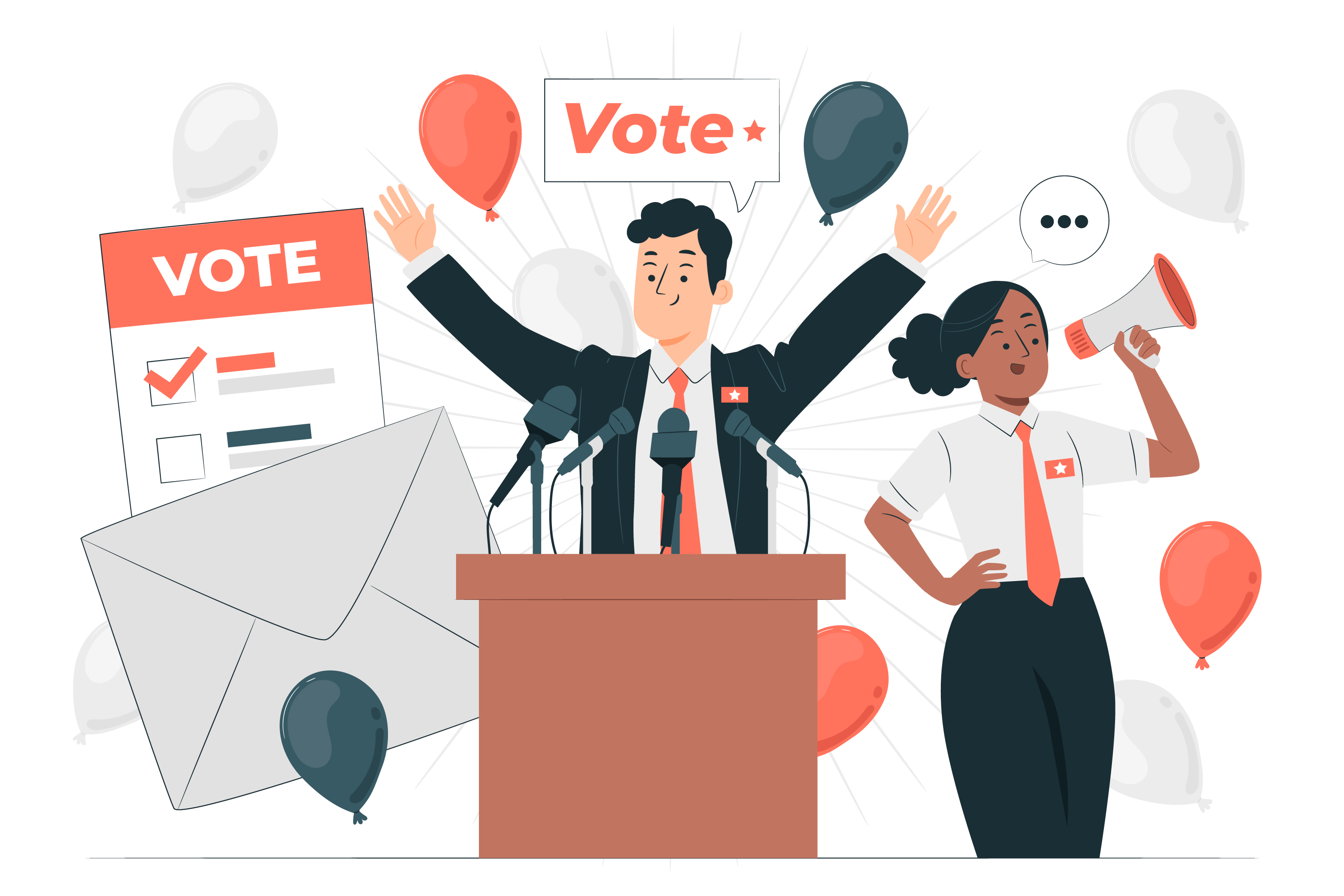 Poll banner graphic